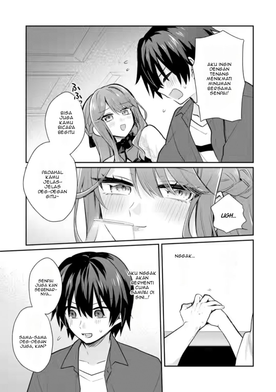 Osake to Senpai Kanojo to no Amaama Doukyo Lovecome wa Nijuusai ni Natte kara Chapter 4 - halaman 18