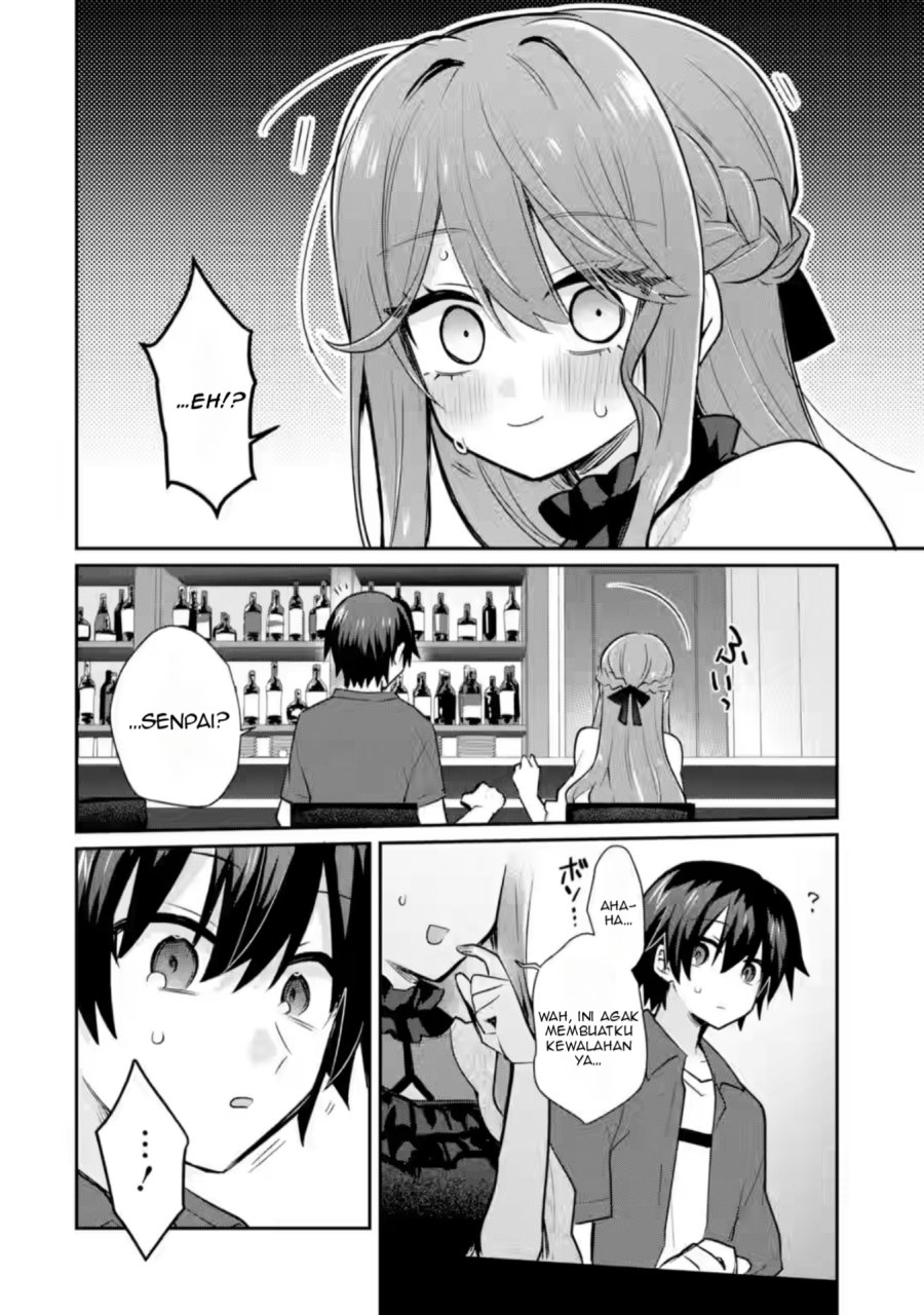 Osake to Senpai Kanojo to no Amaama Doukyo Lovecome wa Nijuusai ni Natte kara Chapter 4 - halaman 19
