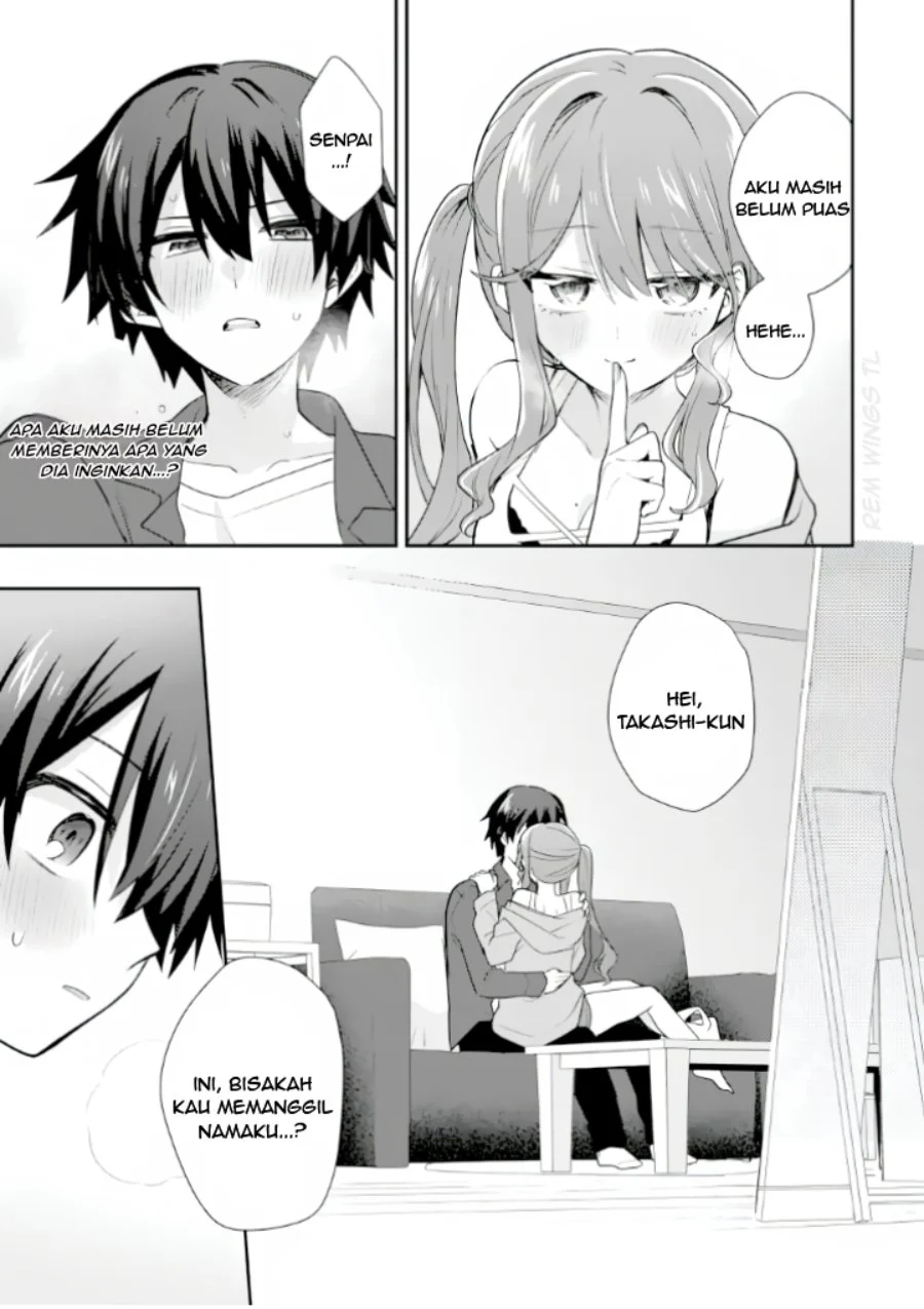 Osake to Senpai Kanojo to no Amaama Doukyo Lovecome wa Nijuusai ni Natte kara Chapter 5 - halaman 14