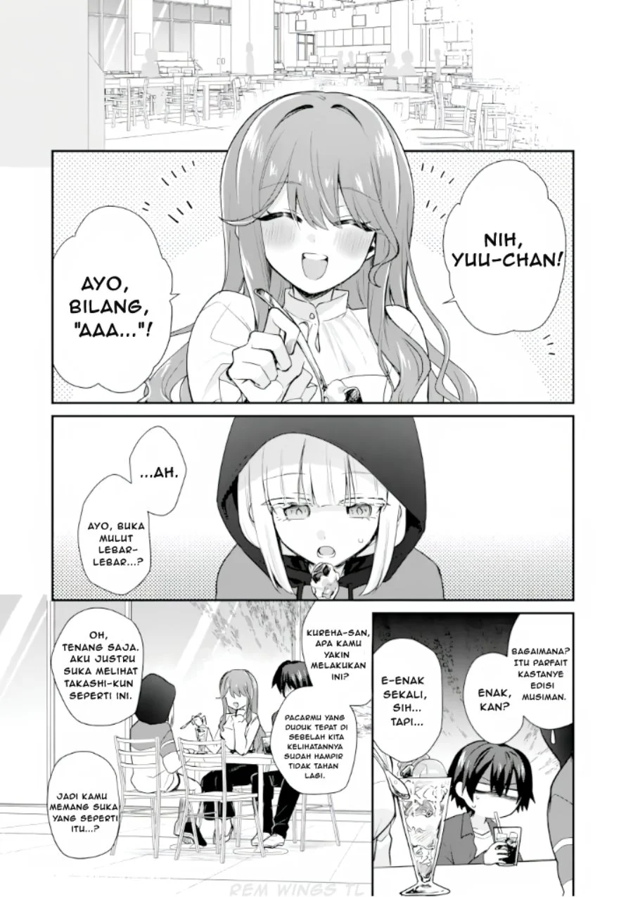 Osake to Senpai Kanojo to no Amaama Doukyo Lovecome wa Nijuusai ni Natte kara Chapter 5 - halaman 3