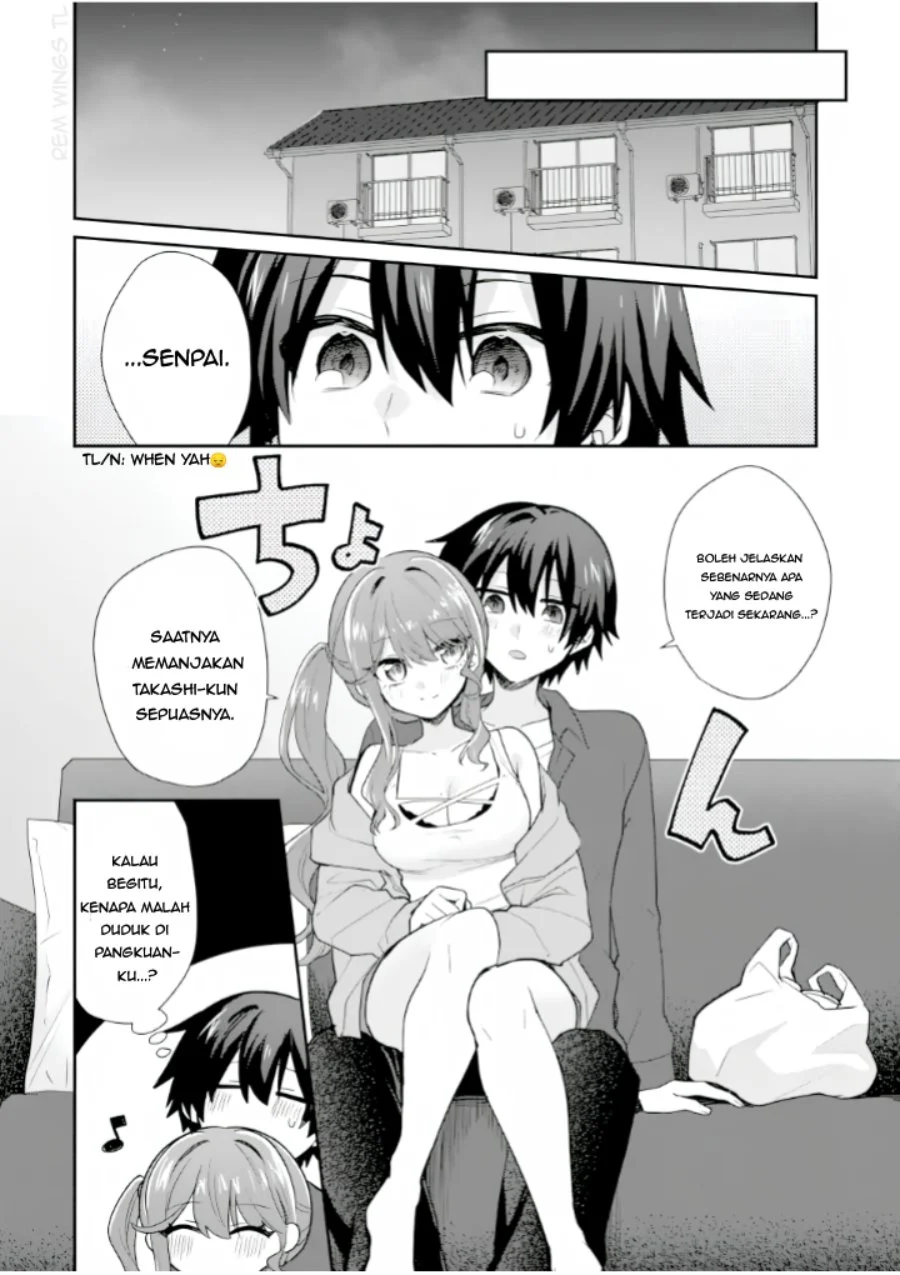 Osake to Senpai Kanojo to no Amaama Doukyo Lovecome wa Nijuusai ni Natte kara Chapter 5 - halaman 5