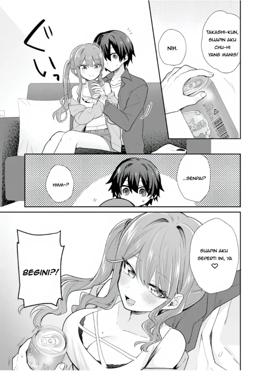 Osake to Senpai Kanojo to no Amaama Doukyo Lovecome wa Nijuusai ni Natte kara Chapter 5 - halaman 6