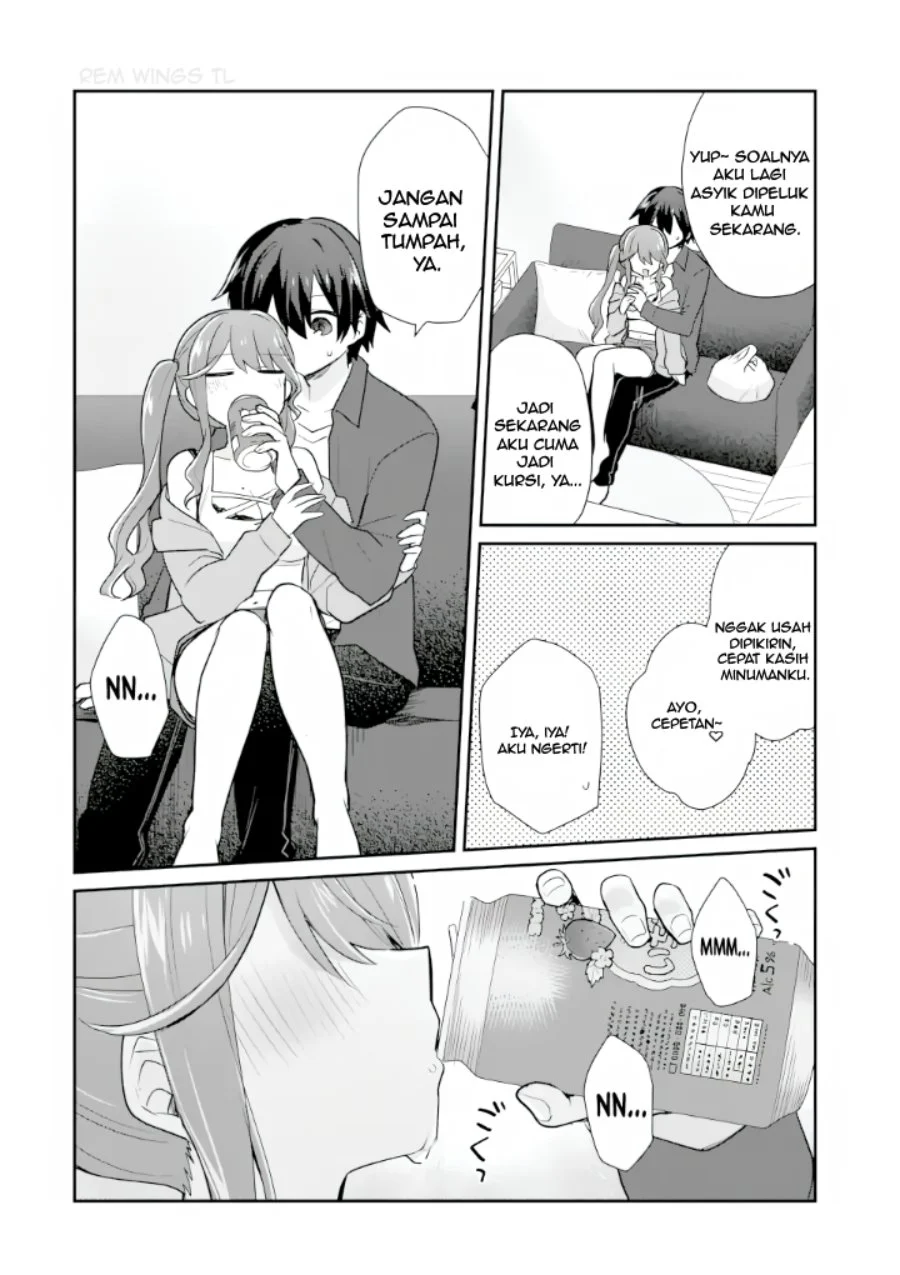 Osake to Senpai Kanojo to no Amaama Doukyo Lovecome wa Nijuusai ni Natte kara Chapter 5 - halaman 7