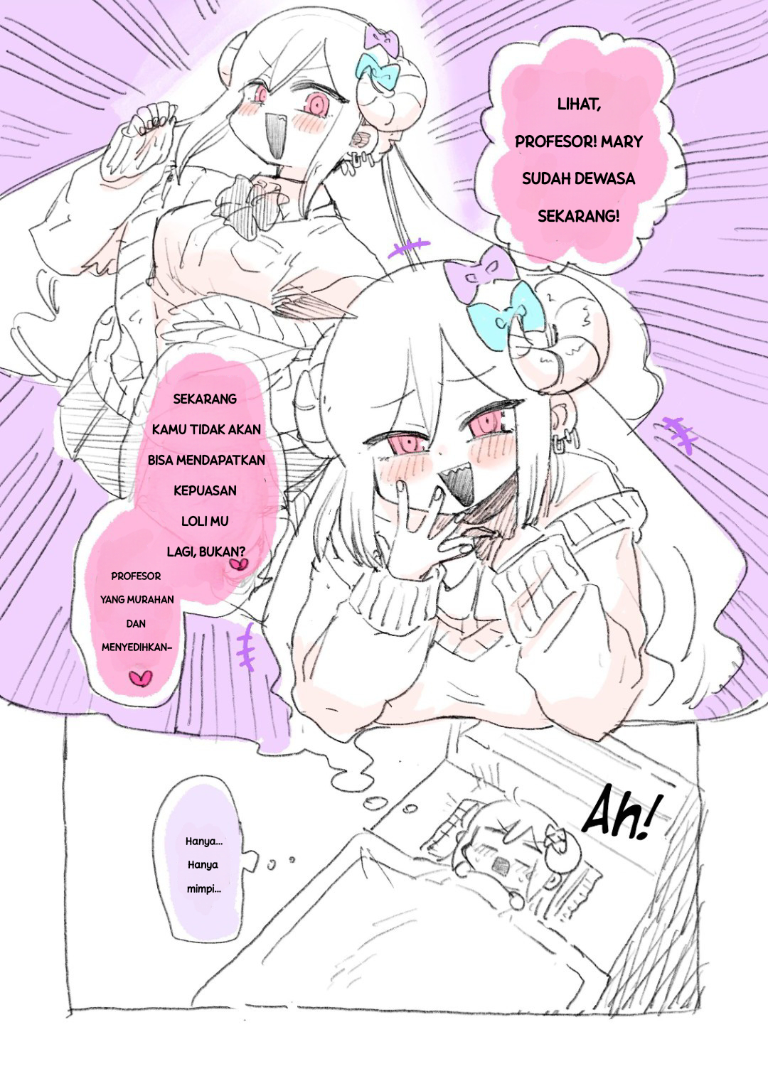 Osana Robo to Abunai Hakase Chapter 46.5 - halaman 1