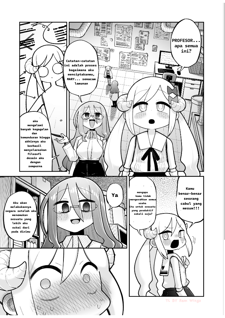Osana Robo to Abunai Hakase Chapter 8 - halaman 1