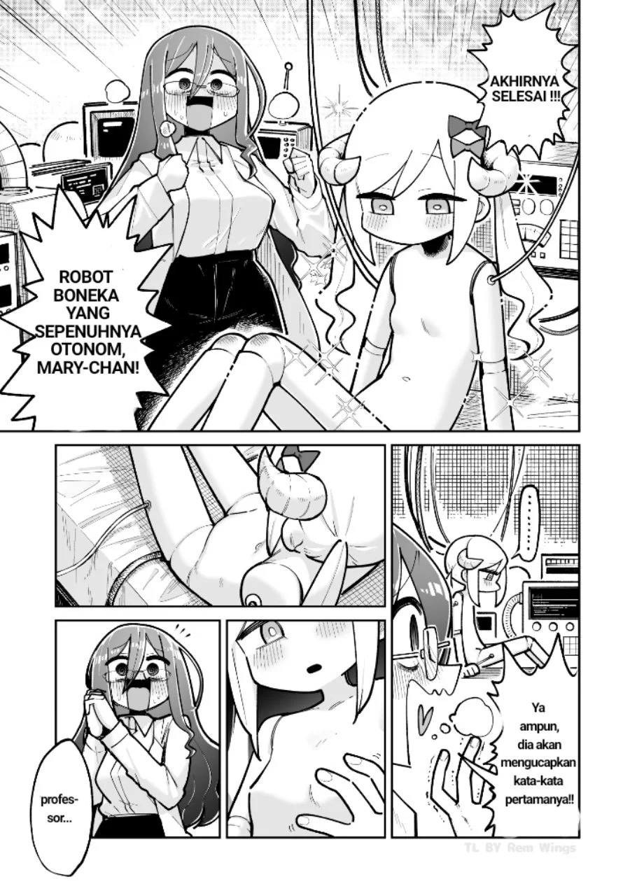 Osana Robot to Abunai Hakase Chapter 1 - halaman 1