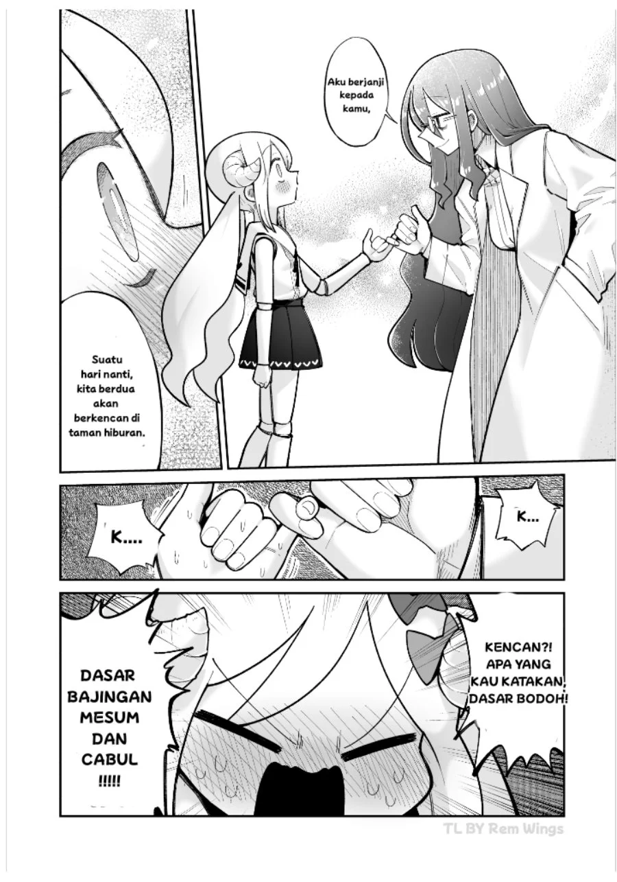 Osana Robot to Abunai Hakase Chapter 13 - halaman 2