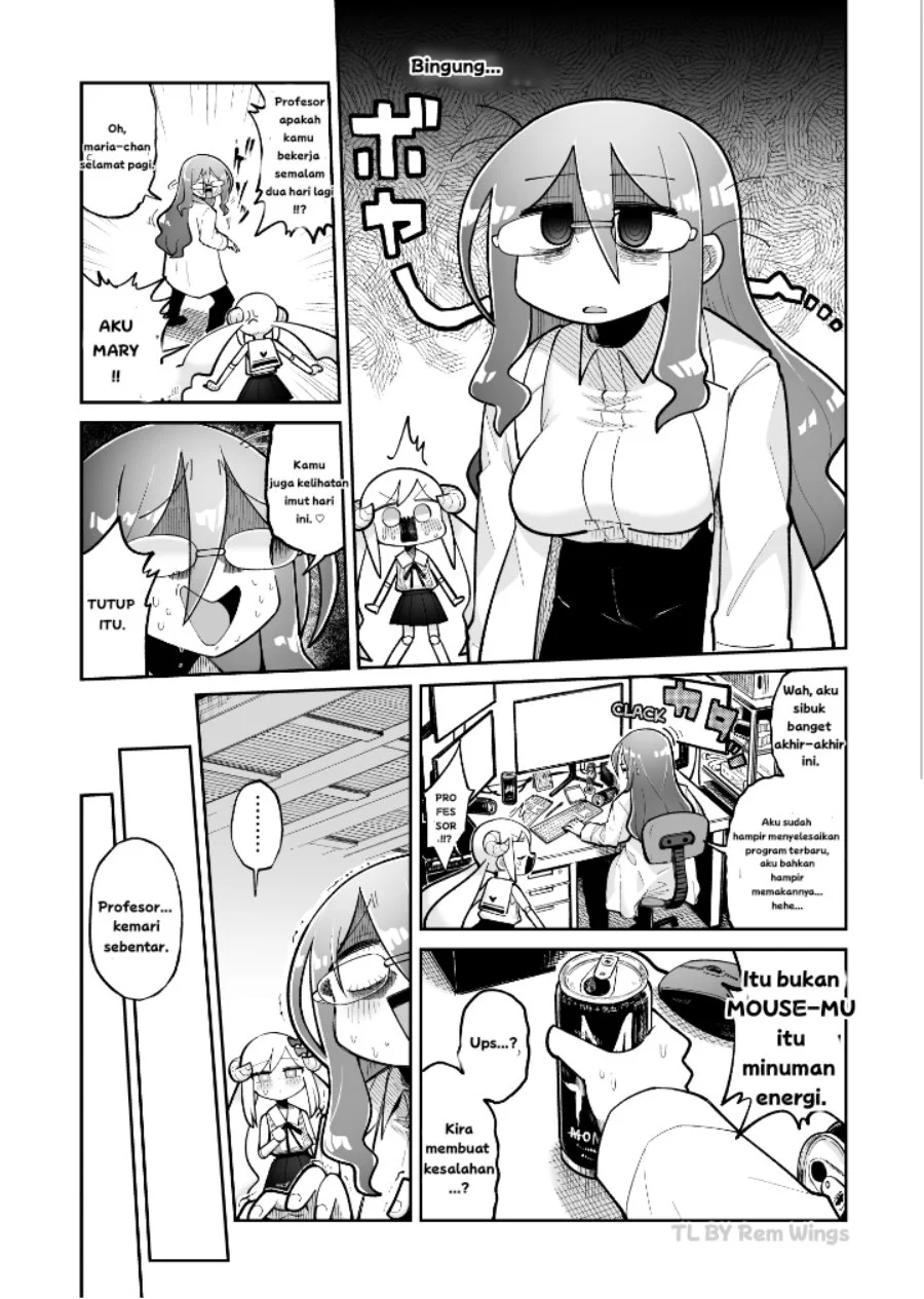 Osana Robot to Abunai Hakase Chapter 16 - halaman 1