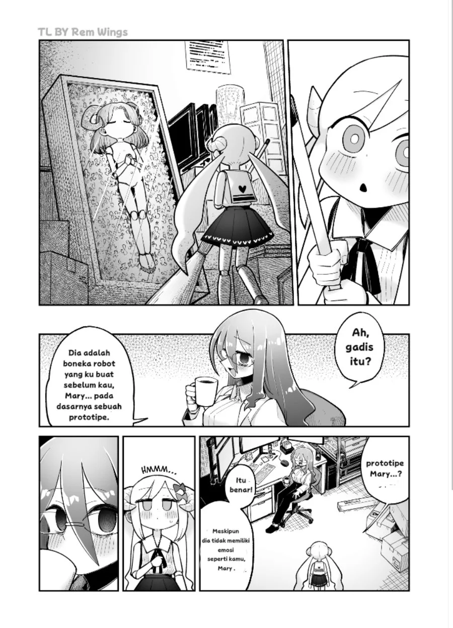Osana Robot to Abunai Hakase Chapter 19 - halaman 1