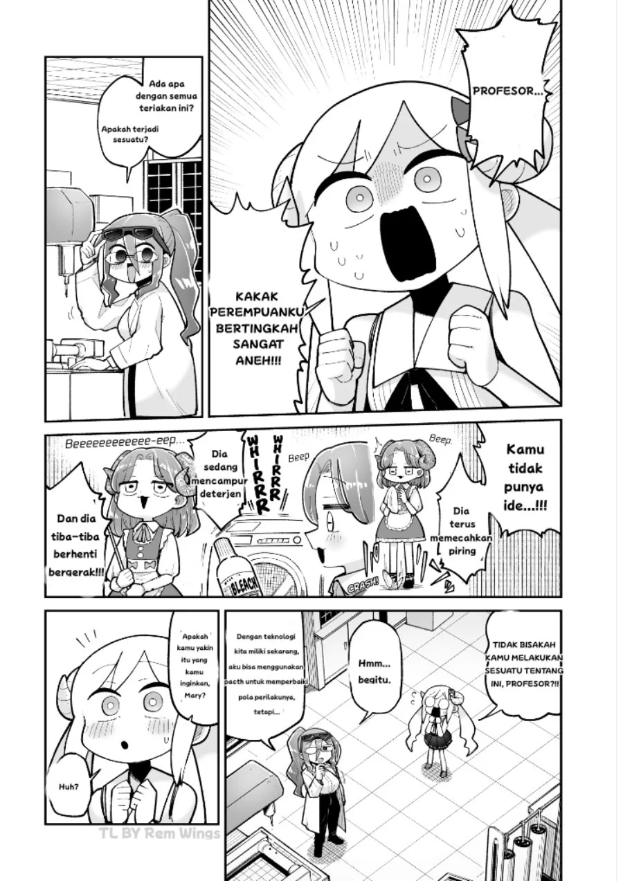 Osana Robot to Abunai Hakase Chapter 24 - halaman 1
