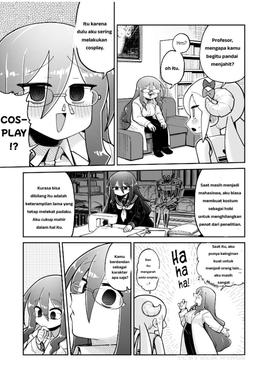 Osana Robot to Abunai Hakase Chapter 32 - halaman 1