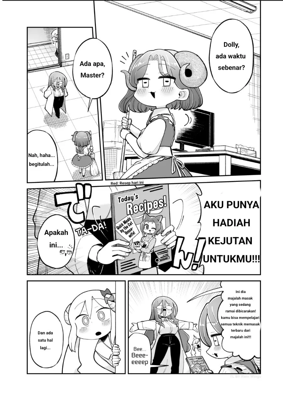 Osana Robot to Abunai Hakase Chapter 35 - halaman 1