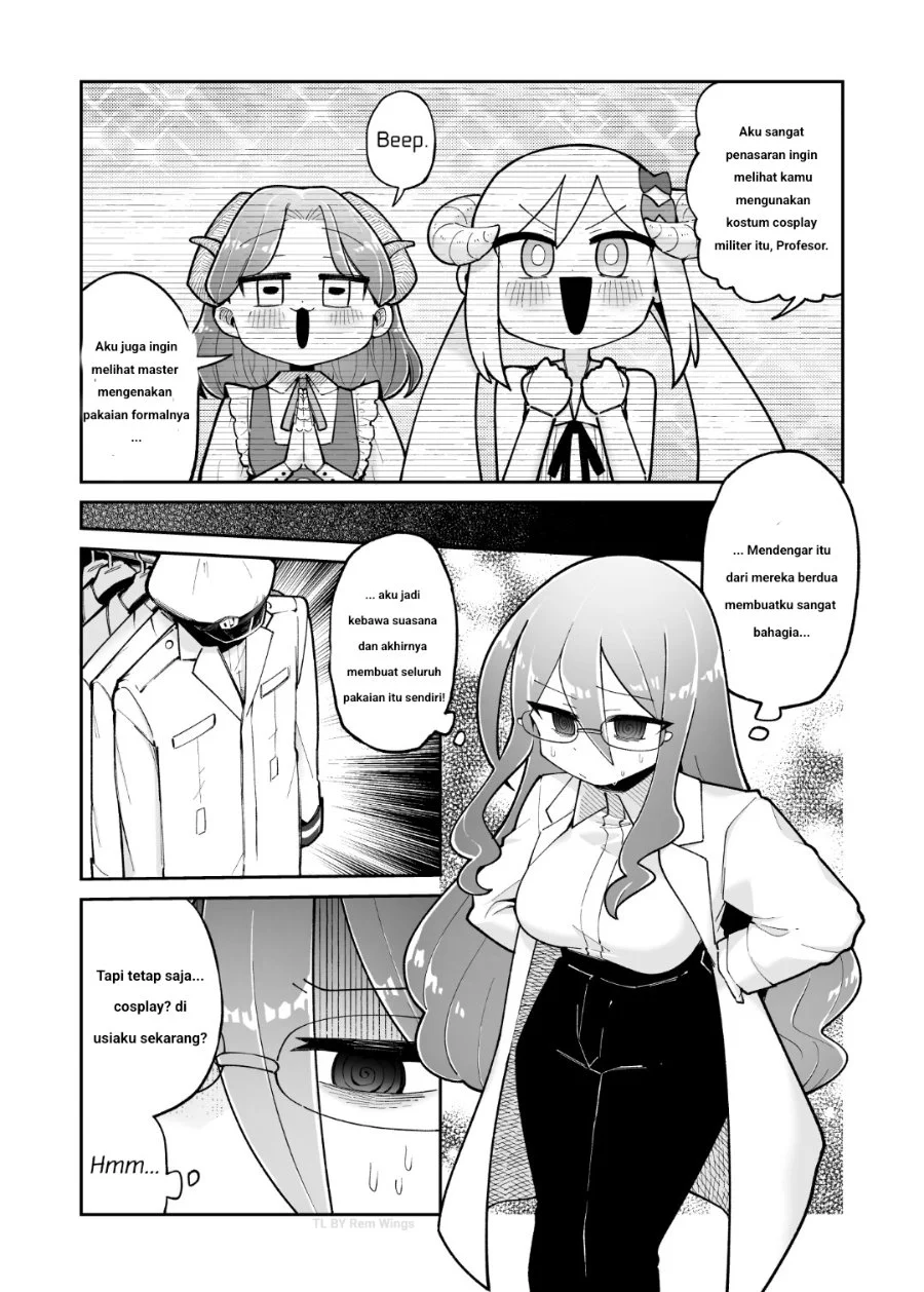 Osana Robot to Abunai Hakase Chapter 36 - halaman 1