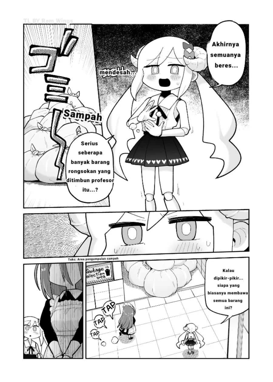 Osana Robot to Abunai Hakase Chapter 38 - halaman 1