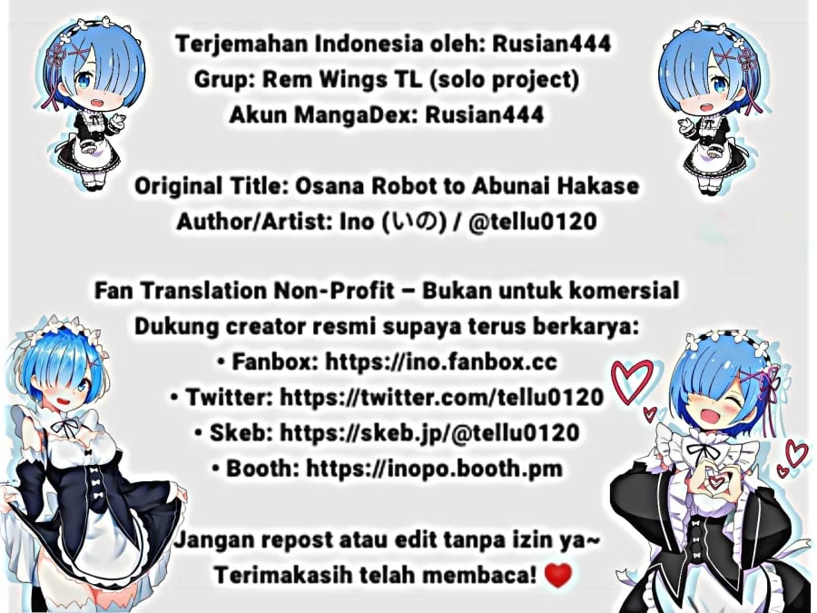 Osana Robot to Abunai Hakase Chapter 53 - halaman 3