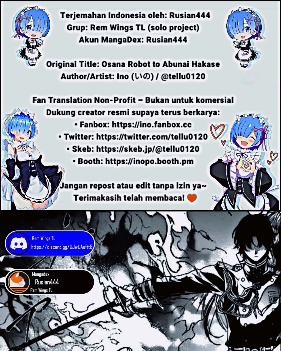 Osana Robot to Abunai Hakase Chapter 54 - halaman 3