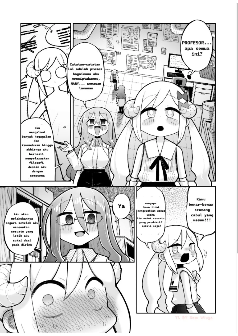 Osana Robot to Abunai Hakase Chapter 8 - halaman 1