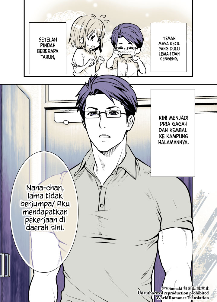 Osananajimi ga Hisabisa ni Saikai shitara Otagai Kyonyuu ni Natteta Chapter 1 - halaman 3