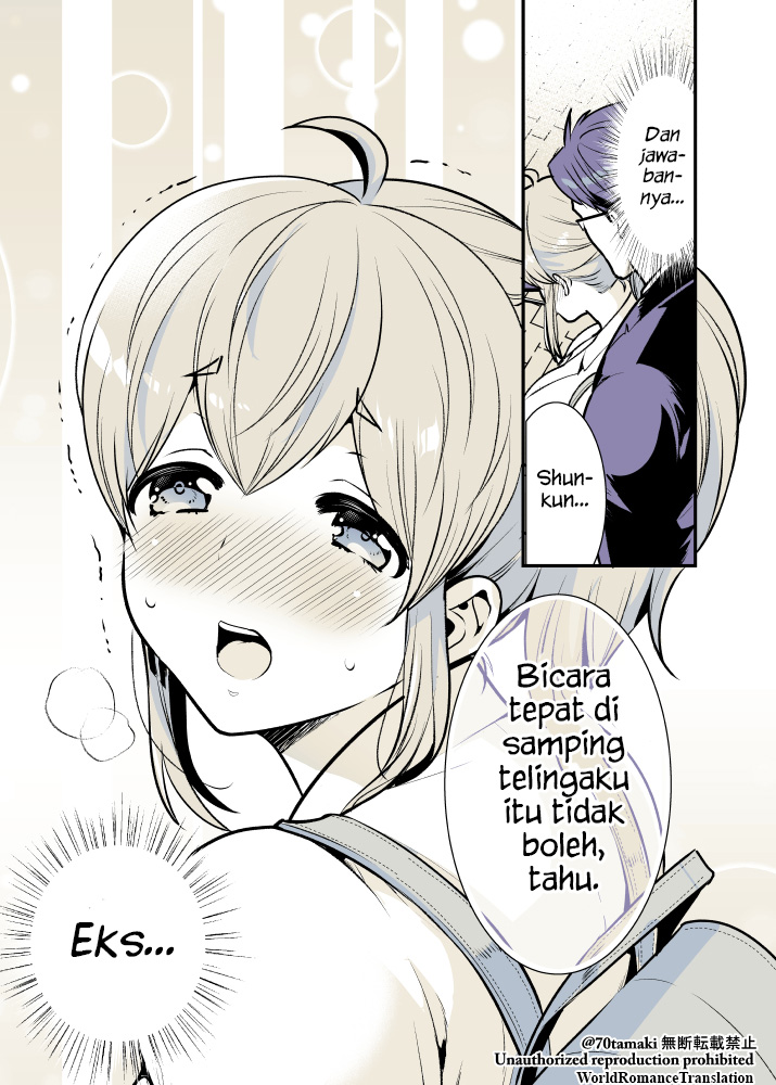 Osananajimi ga Hisabisa ni Saikai shitara Otagai Kyonyuu ni Natteta Chapter 11 - halaman 6