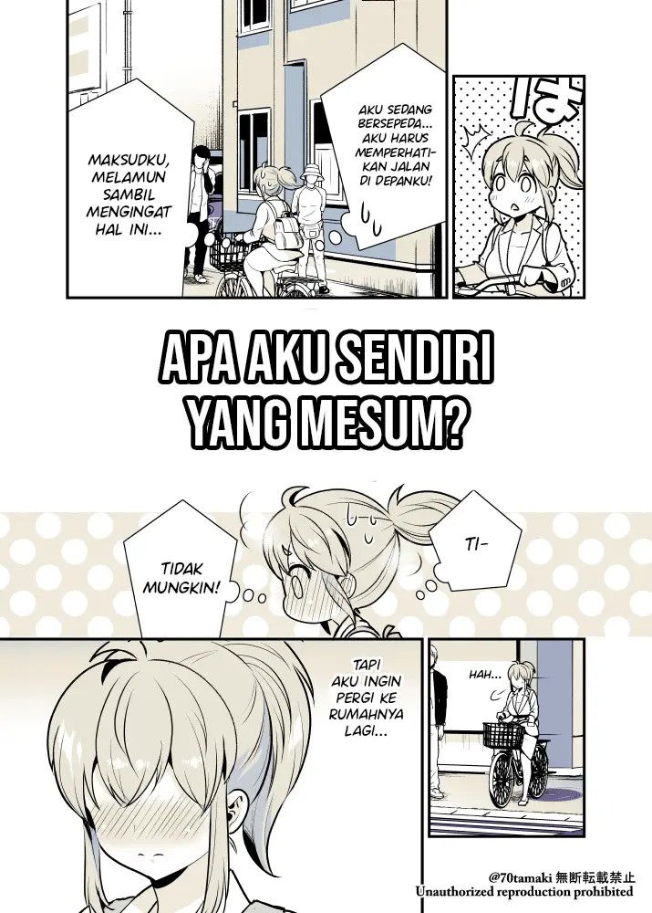 Osananajimi ga Hisabisa ni Saikai shitara Otagai Kyonyuu ni Natteta Chapter 12 - halaman 4