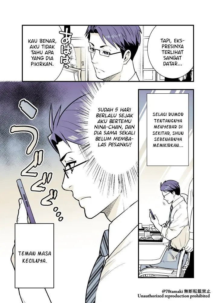 Osananajimi ga Hisabisa ni Saikai shitara Otagai Kyonyuu ni Natteta Chapter 13 - halaman 3