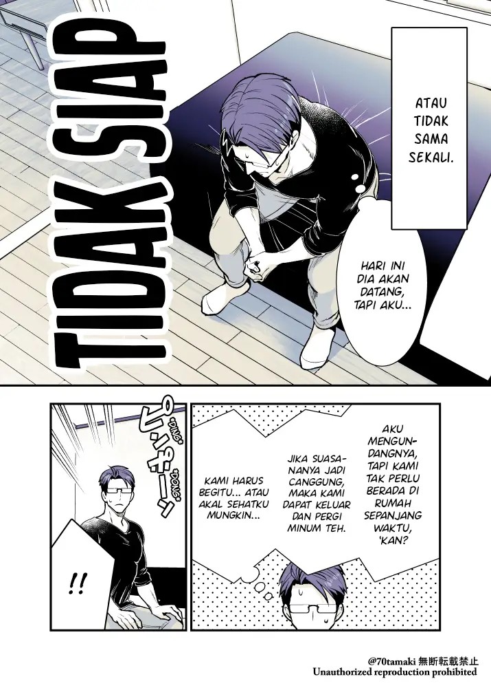 Osananajimi ga Hisabisa ni Saikai shitara Otagai Kyonyuu ni Natteta Chapter 14 - halaman 3