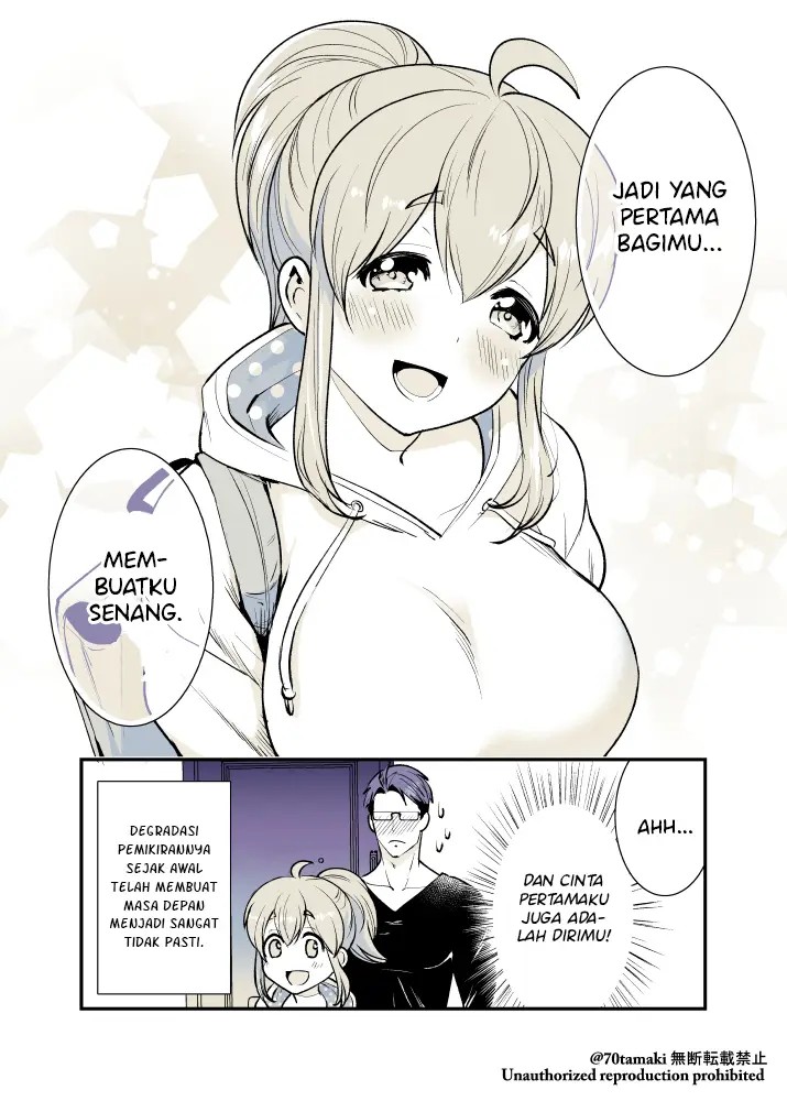 Osananajimi ga Hisabisa ni Saikai shitara Otagai Kyonyuu ni Natteta Chapter 14 - halaman 6
