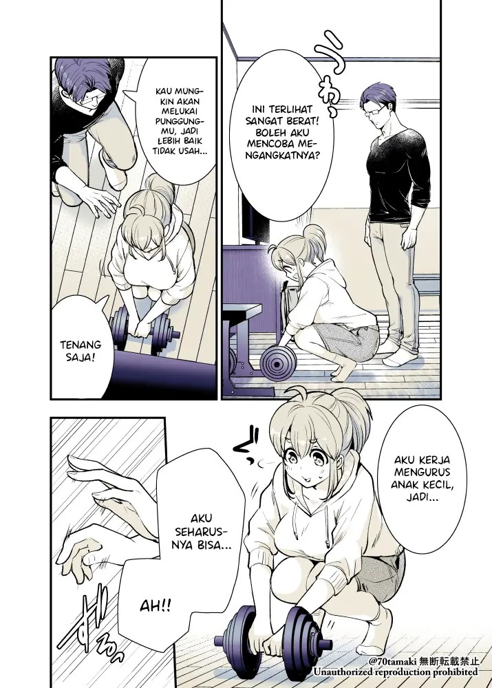 Osananajimi ga Hisabisa ni Saikai shitara Otagai Kyonyuu ni Natteta Chapter 15 - halaman 3