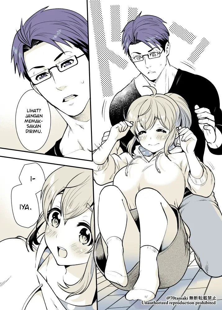 Osananajimi ga Hisabisa ni Saikai shitara Otagai Kyonyuu ni Natteta Chapter 15 - halaman 4