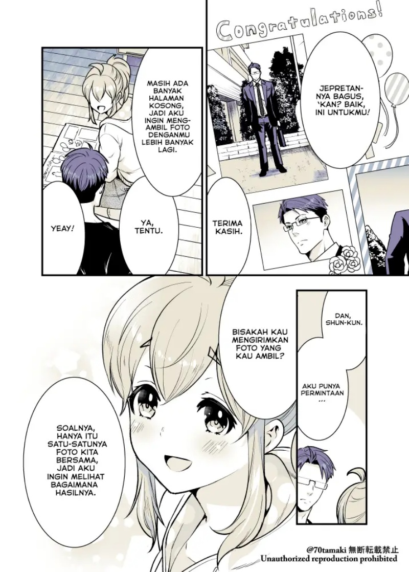Osananajimi ga Hisabisa ni Saikai shitara Otagai Kyonyuu ni Natteta Chapter 16 - halaman 3