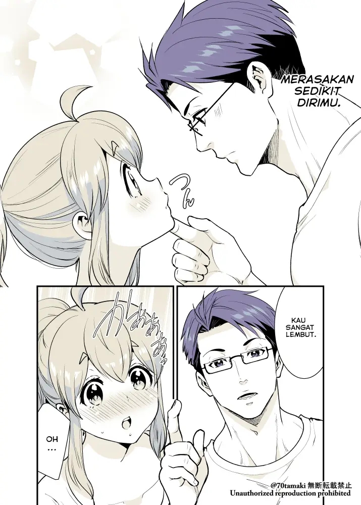 Osananajimi ga Hisabisa ni Saikai shitara Otagai Kyonyuu ni Natteta Chapter 18 - halaman 6