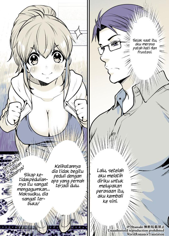Osananajimi ga Hisabisa ni Saikai shitara Otagai Kyonyuu ni Natteta Chapter 2 - halaman 4