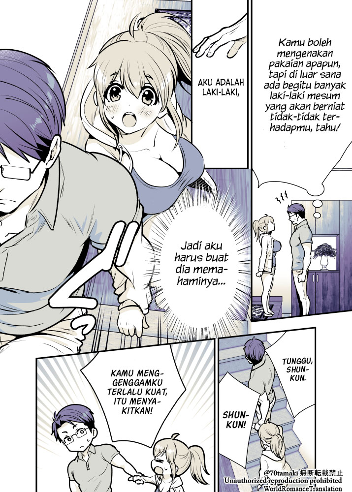 Osananajimi ga Hisabisa ni Saikai shitara Otagai Kyonyuu ni Natteta Chapter 2 - halaman 5