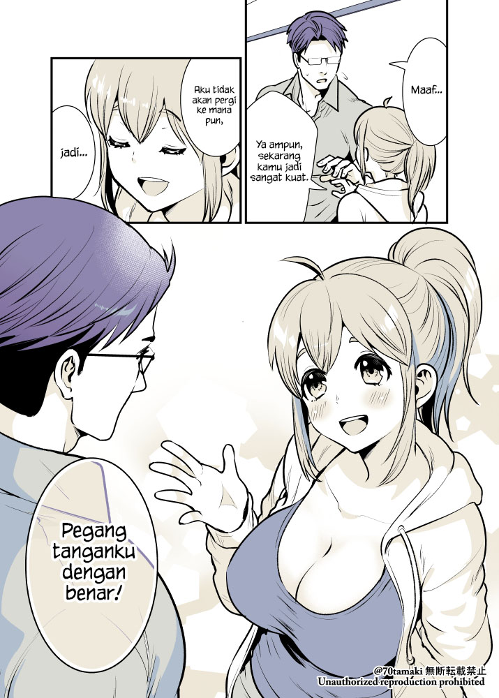 Osananajimi ga Hisabisa ni Saikai shitara Otagai Kyonyuu ni Natteta Chapter 2 - halaman 6