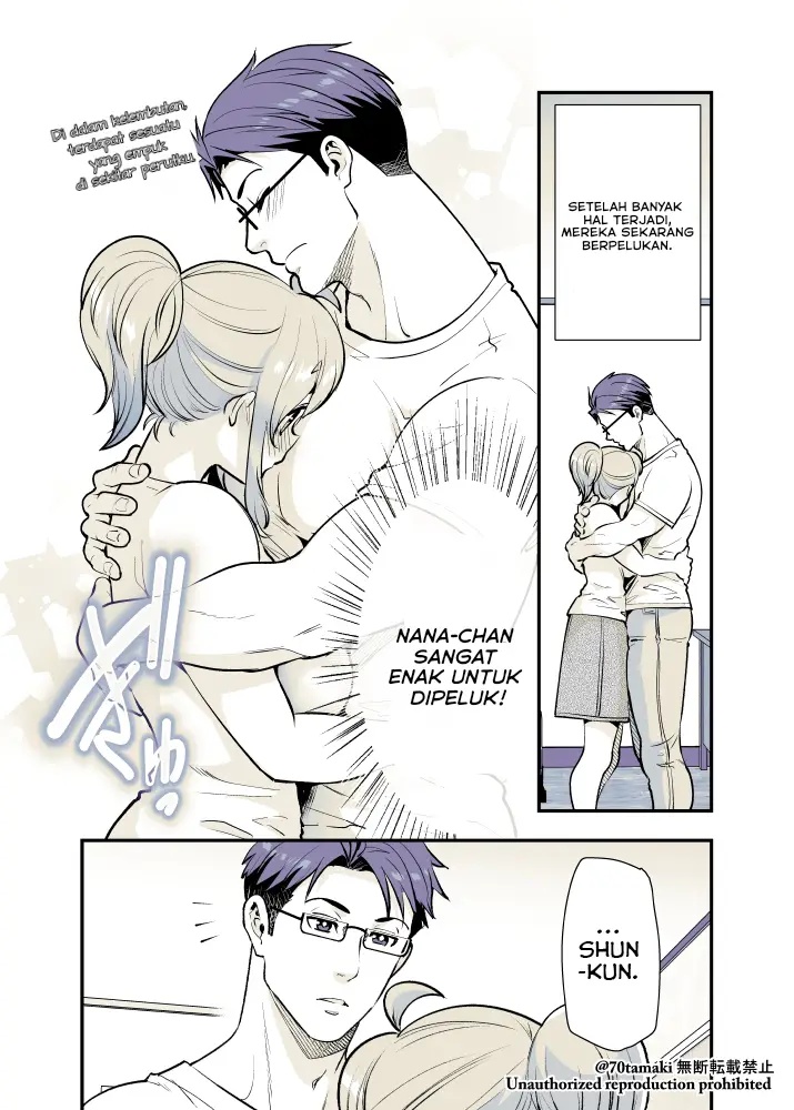 Osananajimi ga Hisabisa ni Saikai shitara Otagai Kyonyuu ni Natteta Chapter 20 - halaman 2