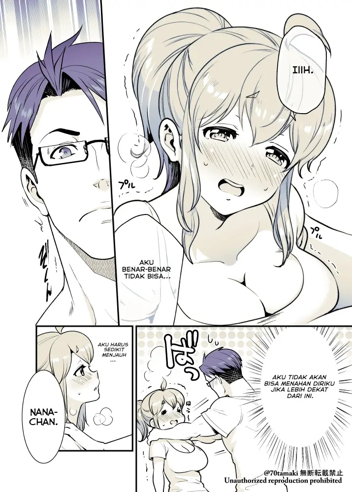 Osananajimi ga Hisabisa ni Saikai shitara Otagai Kyonyuu ni Natteta Chapter 20 - halaman 5
