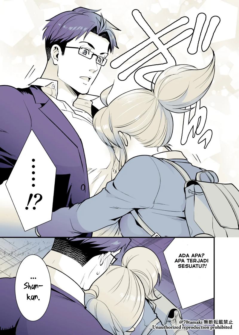 Osananajimi ga Hisabisa ni Saikai shitara Otagai Kyonyuu ni Natteta Chapter 25 - halaman 6