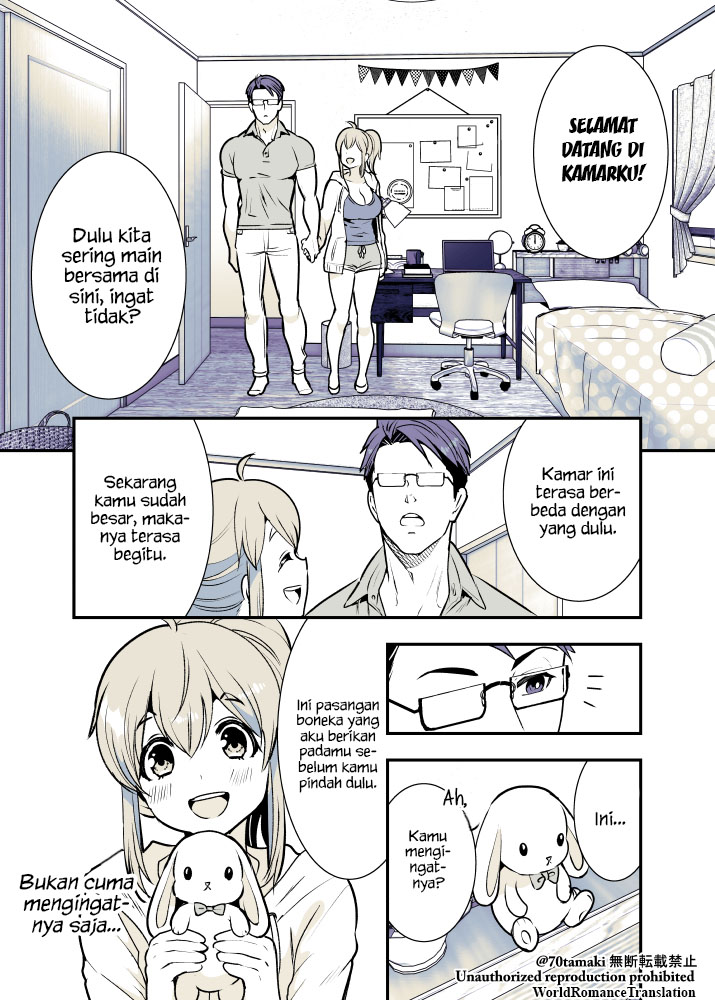 Osananajimi ga Hisabisa ni Saikai shitara Otagai Kyonyuu ni Natteta Chapter 3 - halaman 3