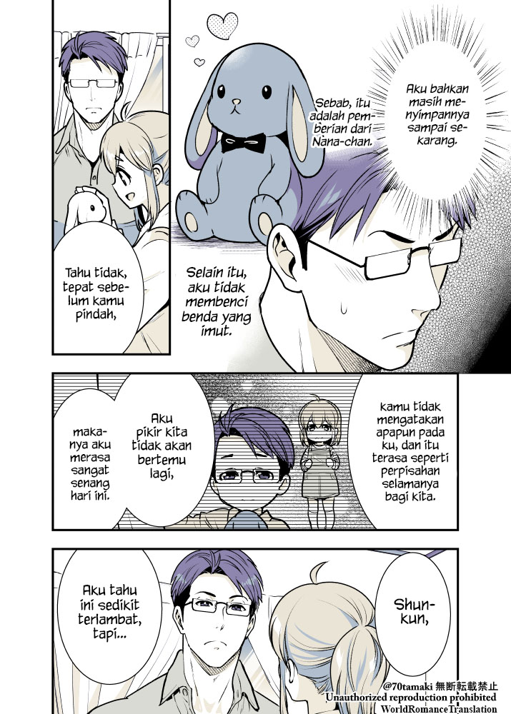Osananajimi ga Hisabisa ni Saikai shitara Otagai Kyonyuu ni Natteta Chapter 3 - halaman 4