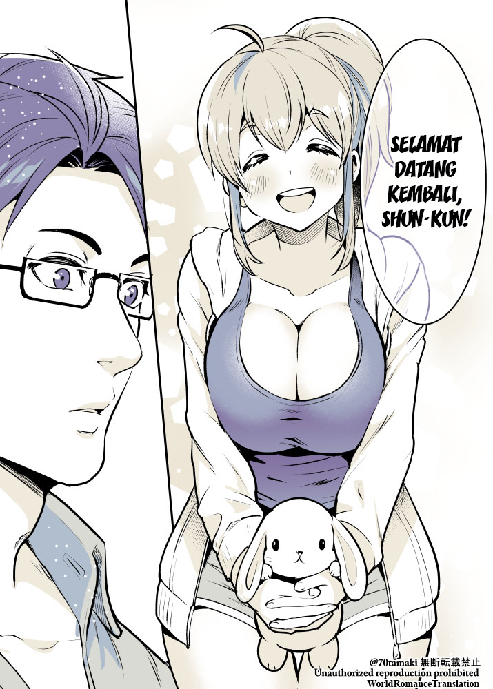 Osananajimi ga Hisabisa ni Saikai shitara Otagai Kyonyuu ni Natteta Chapter 3 - halaman 5