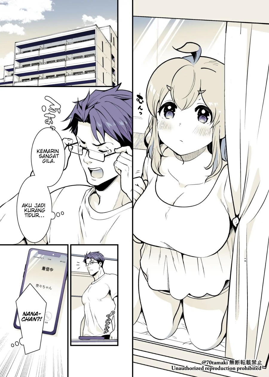 Osananajimi ga Hisabisa ni Saikai shitara Otagai Kyonyuu ni Natteta Chapter 31 - halaman 6
