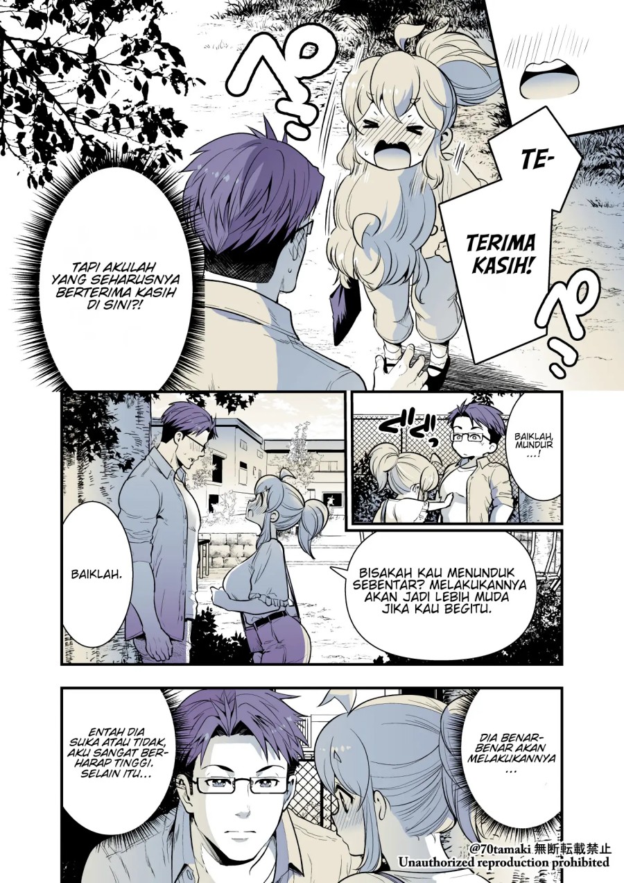Osananajimi ga Hisabisa ni Saikai shitara Otagai Kyonyuu ni Natteta Chapter 35 - halaman 3