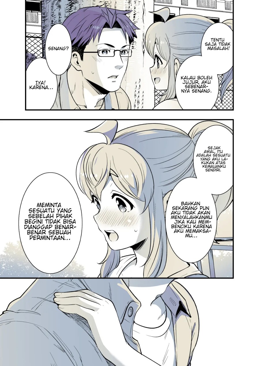 Osananajimi ga Hisabisa ni Saikai shitara Otagai Kyonyuu ni Natteta Chapter 35 - halaman 5