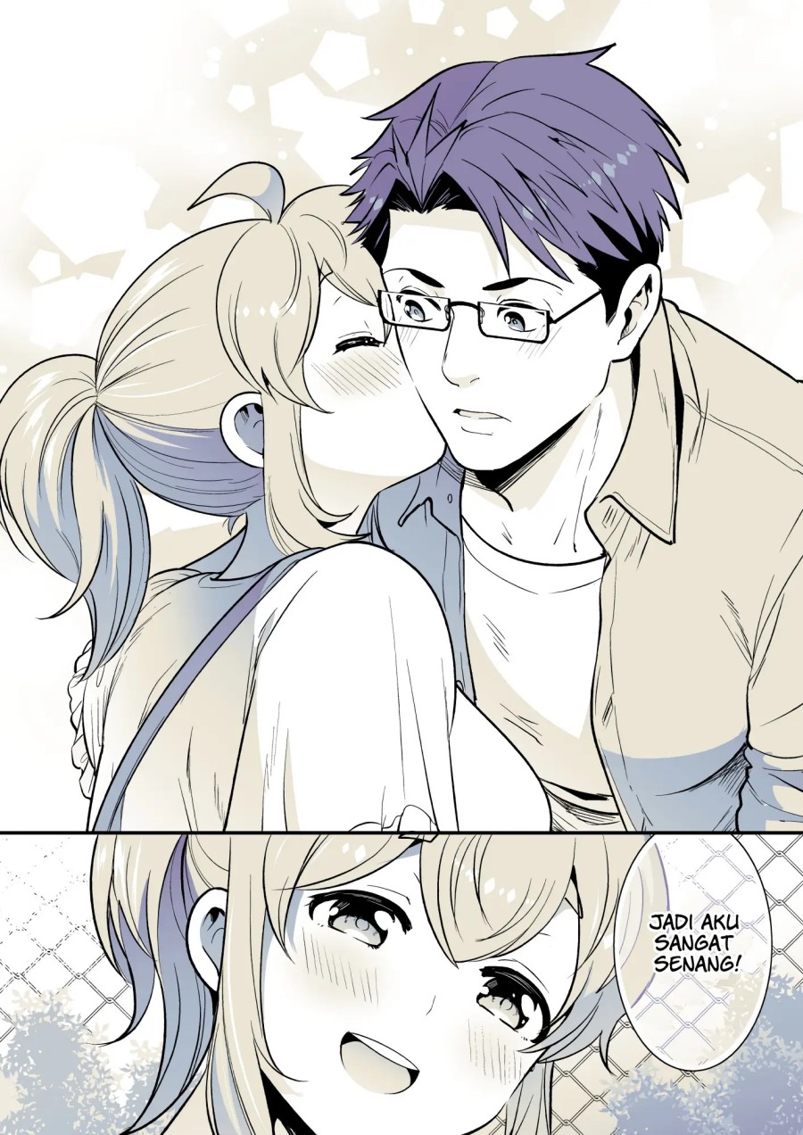 Osananajimi ga Hisabisa ni Saikai shitara Otagai Kyonyuu ni Natteta Chapter 35 - halaman 6