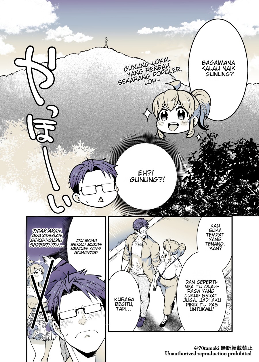 Osananajimi ga Hisabisa ni Saikai shitara Otagai Kyonyuu ni Natteta Chapter 36 - halaman 3