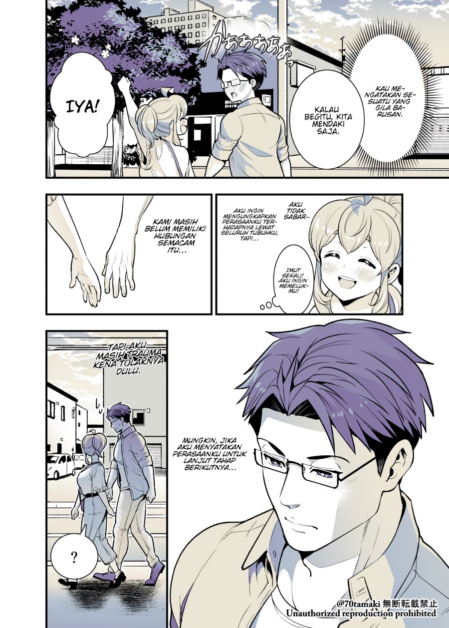 Osananajimi ga Hisabisa ni Saikai shitara Otagai Kyonyuu ni Natteta Chapter 36 - halaman 5
