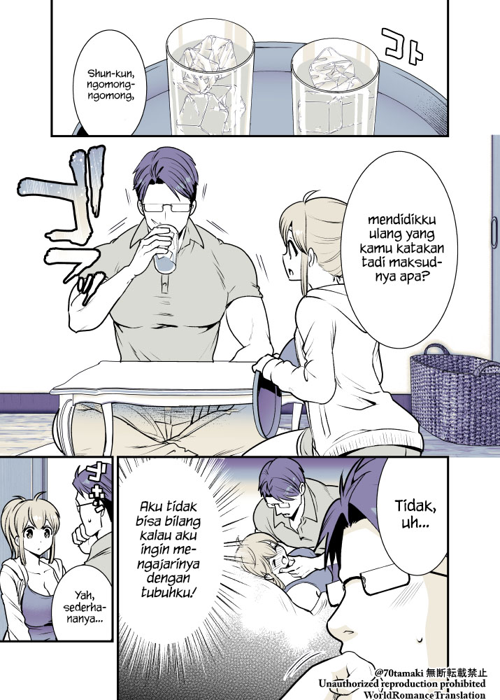 Osananajimi ga Hisabisa ni Saikai shitara Otagai Kyonyuu ni Natteta Chapter 4 - halaman 2