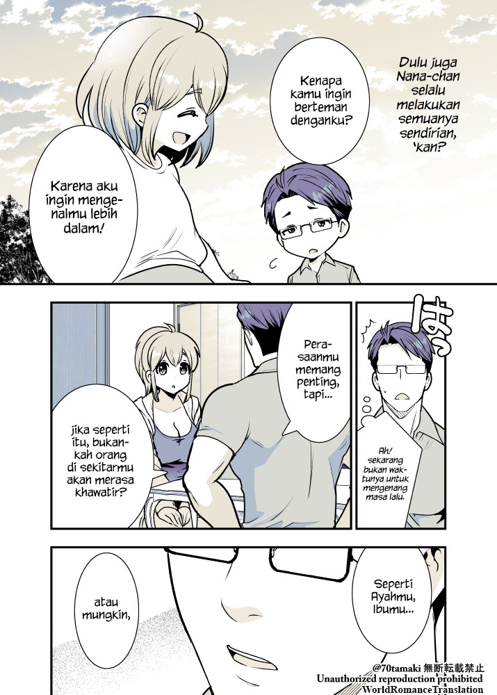 Osananajimi ga Hisabisa ni Saikai shitara Otagai Kyonyuu ni Natteta Chapter 4 - halaman 5