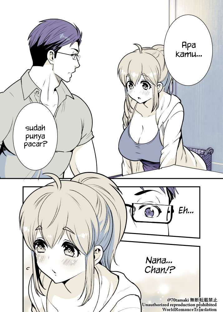 Osananajimi ga Hisabisa ni Saikai shitara Otagai Kyonyuu ni Natteta Chapter 4 - halaman 8