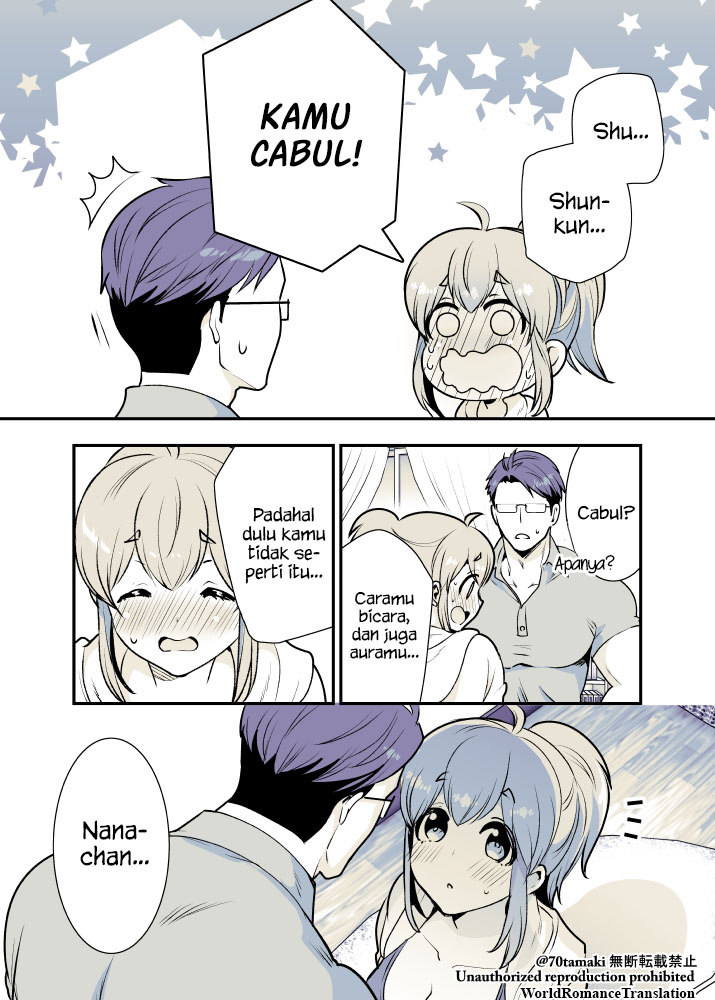 Osananajimi ga Hisabisa ni Saikai shitara Otagai Kyonyuu ni Natteta Chapter 5 - halaman 5